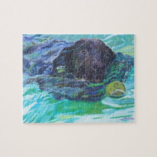Labrador Retriever Art Puzzle Legpuzzel (Horizontaal)