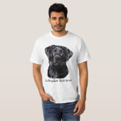 Labrador Retriever Art T-shirt (Voorkant volledig)