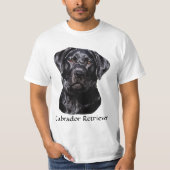 Labrador Retriever Art T-shirt (Voorkant)
