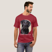 Labrador Retriever Art T-shirt (Voorkant volledig)
