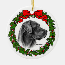 Labrador Retriever Art van Glenda S. Harlan Cerami Keramisch Ornament