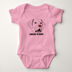 LABRADOR RETRIEVER baby bodypakjes Romper