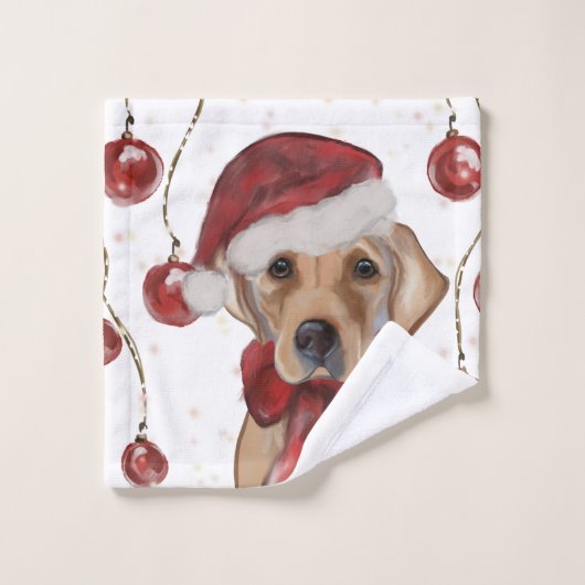 Labrador Retriever  Bad Handdoek (Wasdoekje)
