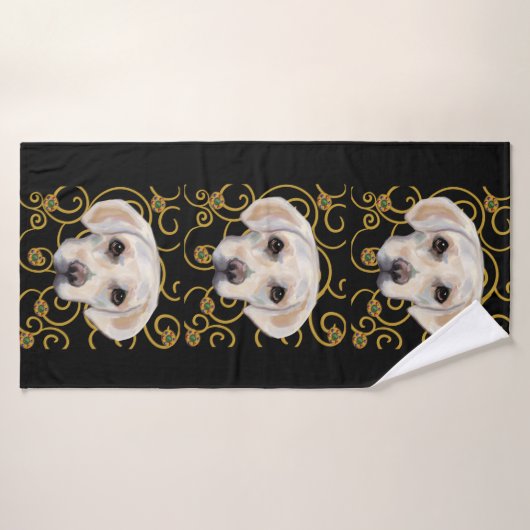Labrador Retriever Badhanddoek (Badhanddoek)