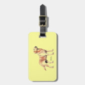 Labrador Retriever Bagagelabel (Voorkant verticaal)