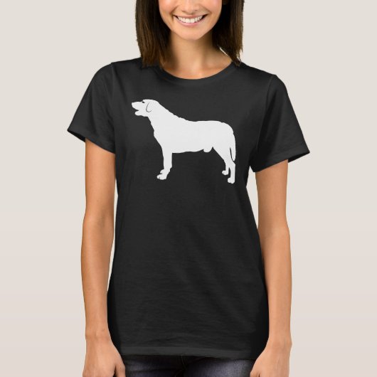 Labrador Retriever Baseball ¾ Sleeve T-shirt (Voorkant)