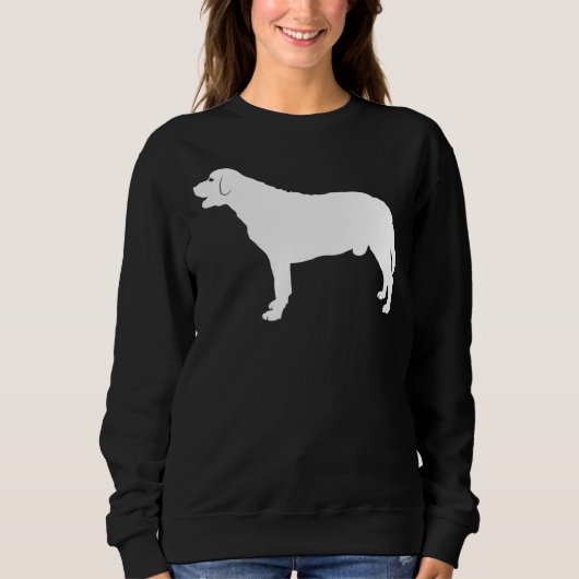 Labrador Retriever Baseball ¾ Sleeve Trui (Voorkant)