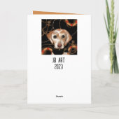 Labrador Retriever Bedankkaart (Achterkant)