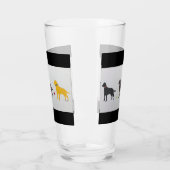 Labrador Retriever Beer Glass Glas (Links)