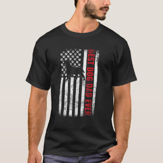 Labrador Retriever Beste Hond Papa Ooit Amerikaans T-shirt