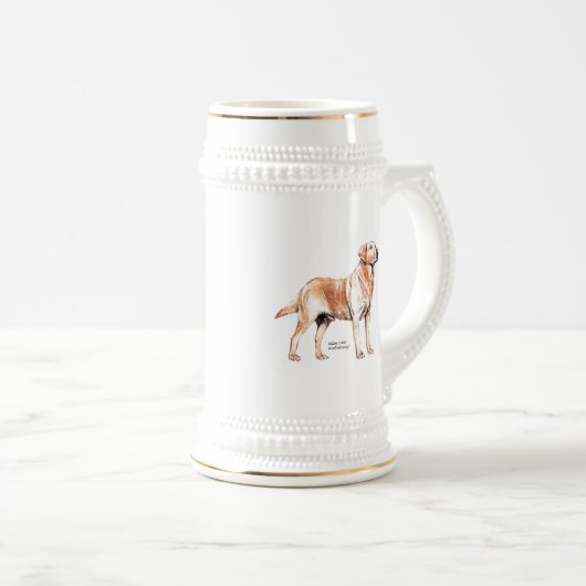 Labrador Retriever Bierpul (Voorkant rechts)