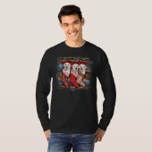 Labrador Retriever bij Sokken T-shirt (Voorkant volledig)