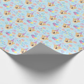 Labrador Retriever Birthday Gift Wrapping Paper Cadeaupapier (Hoek)