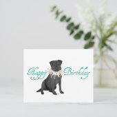 Labrador Retriever Birthday Greetings Briefkaart (Staand voorkant)