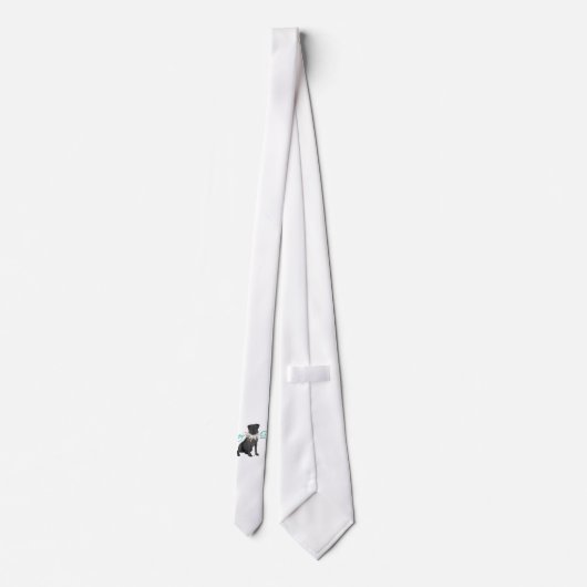 Labrador Retriever Birthday Greetings Stropdas (Achterkant)