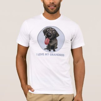 Labrador Retriever (Black) Granddog T-shirt