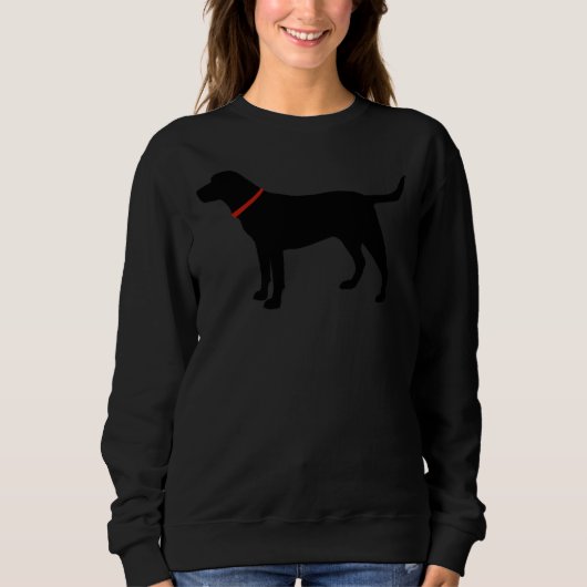 Labrador Retriever Black Lab Trui (Voorkant)