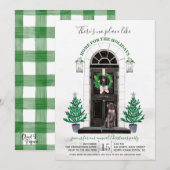 Labrador Retriever Black Lab Vakantie Feest Kaart (Voorkant / Achterkant)