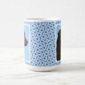 Labrador Retriever Black Painting Original Dog Art Koffiemok (Center)