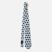 Labrador Retriever Black Painting Original Dog Art Stropdas (Achterkant)