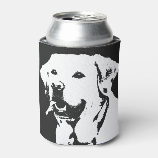 Labrador Retriever Blikjeskoeler (Blikje Voorkant)