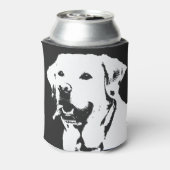 Labrador Retriever Blikjeskoeler (Blikje Achterkant)