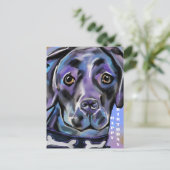 LABRADOR RETRIEVER BRIEFKAART (Staand voorkant)