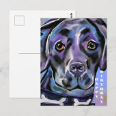 LABRADOR RETRIEVER BRIEFKAART (Voorkant / Achterkant)