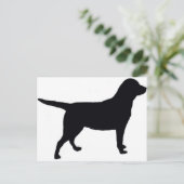 Labrador Retriever Briefkaart (Staand voorkant)