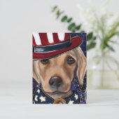 LABRADOR RETRIEVER BRIEFKAART (Staand voorkant)