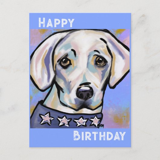 Labrador Retriever Briefkaart (Voorkant)