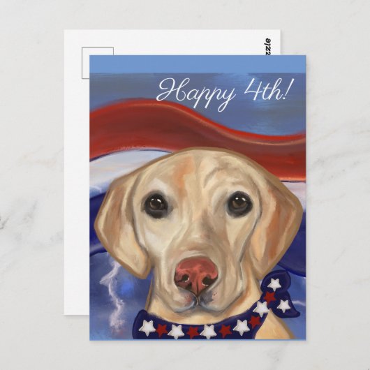 LABRADOR RETRIEVER BRIEFKAART (Voorkant / Achterkant)