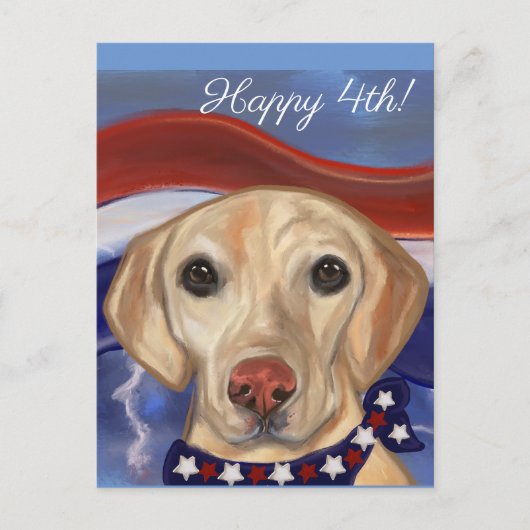 LABRADOR RETRIEVER BRIEFKAART (Voorkant)