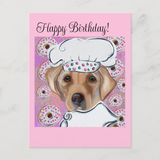 LABRADOR RETRIEVER BRIEFKAART (Voorkant)