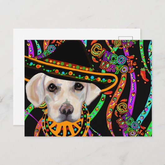 Labrador Retriever Briefkaart (Voorkant / Achterkant)