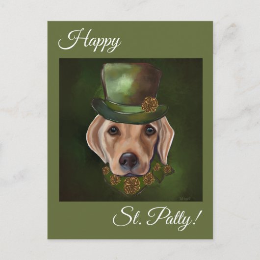 LABRADOR RETRIEVER BRIEFKAART (Voorkant)