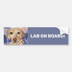 Labrador Retriever Bumpersticker
