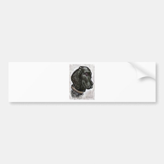 Labrador Retriever Bumpersticker (Voorkant)