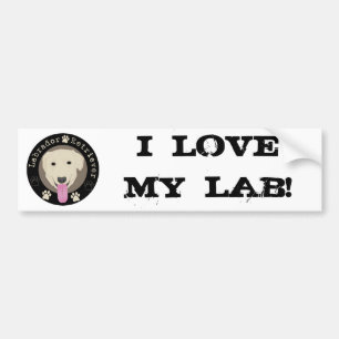Labrador Retriever Bumpersticker