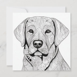 Labrador Retriever Cadeaubon Kaart