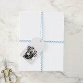  labrador Retriever Cadeaulabel (Met Touw)