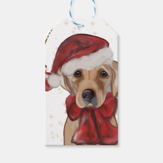 Labrador Retriever  Cadeaulabel (Voorkant)