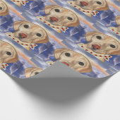 Labrador Retriever Cadeaupapier (Hoek)