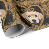Labrador Retriever Cadeaupapier (Rol Hoek)