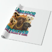 Labrador Retriever Cadeaupapier (Uitgerold)
