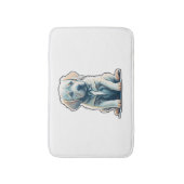 Labrador Retriever Calm Puppy Badmat (Voorkant Verticaal)