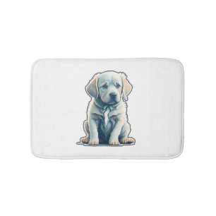Labrador Retriever Calm Puppy Badmat