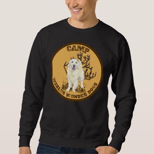 Labrador Retriever Camp Worlds Wonder Dogs Trui (Voorkant)