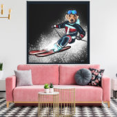 LABRADOR RETRIEVER  CANVAS AFDRUK (Insitu (Woonkamer))