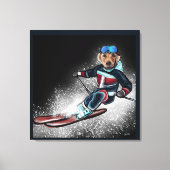 LABRADOR RETRIEVER  CANVAS AFDRUK (Voorkant)